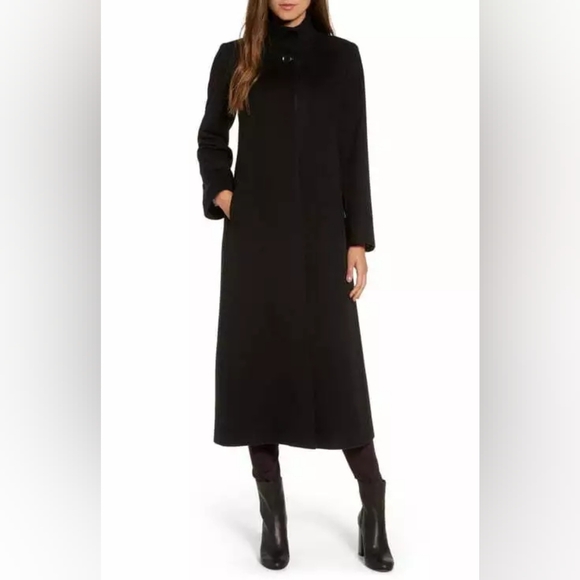 FLEURETTE Jackets & Blazers - Fleurette Lambwool Midi Coat Size 10
